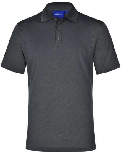 Picture of Winning Spirit, Mens Bamboo Charcoal S/S Polo